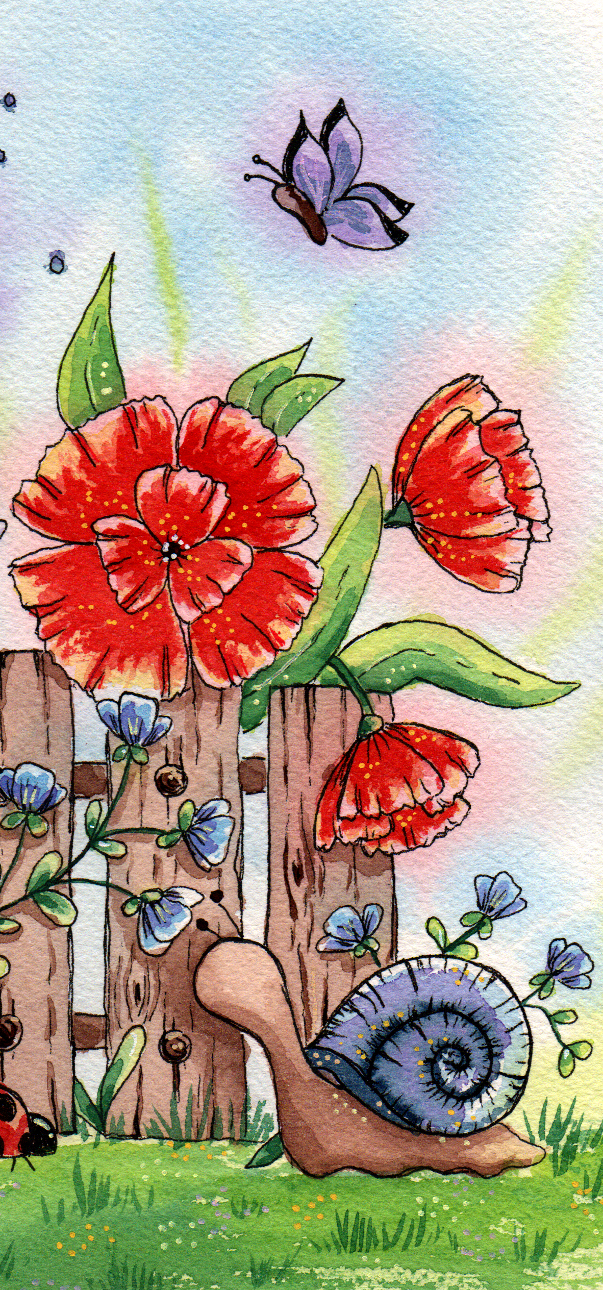 Aquarell Blumen