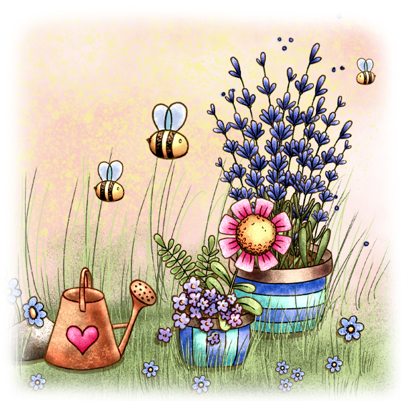Procreate Cottage Garten Online Kurs Regina Dambeck