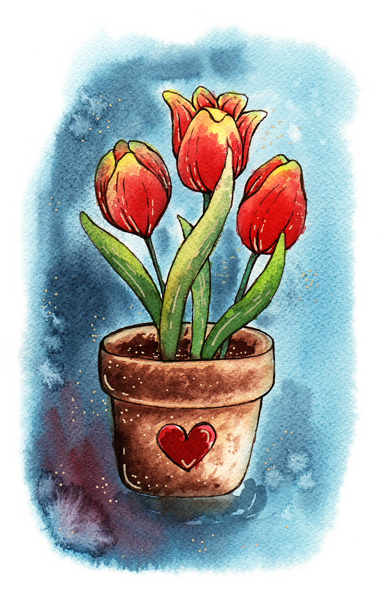 Pinsel Café live Aquarell Treff Regina Dambeck