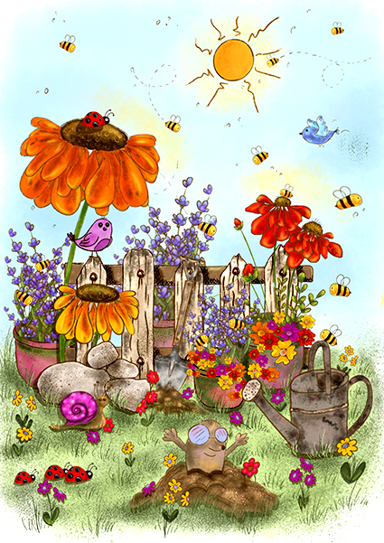 Marlen Müller Testimonial Procreate Cottage Garten Online Kurs